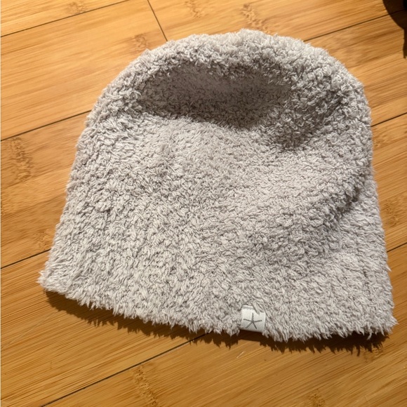 Barefoot Dreams Cozy Gray Beanie - Picture 2 of 3